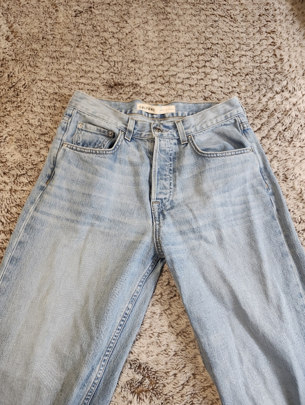 GRLFRND Bella Low Rise Boyfriend Jean Size 25 - Picture 12 of 13